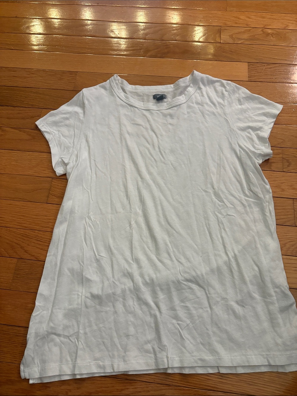 aerie White Short Sleeve Tee